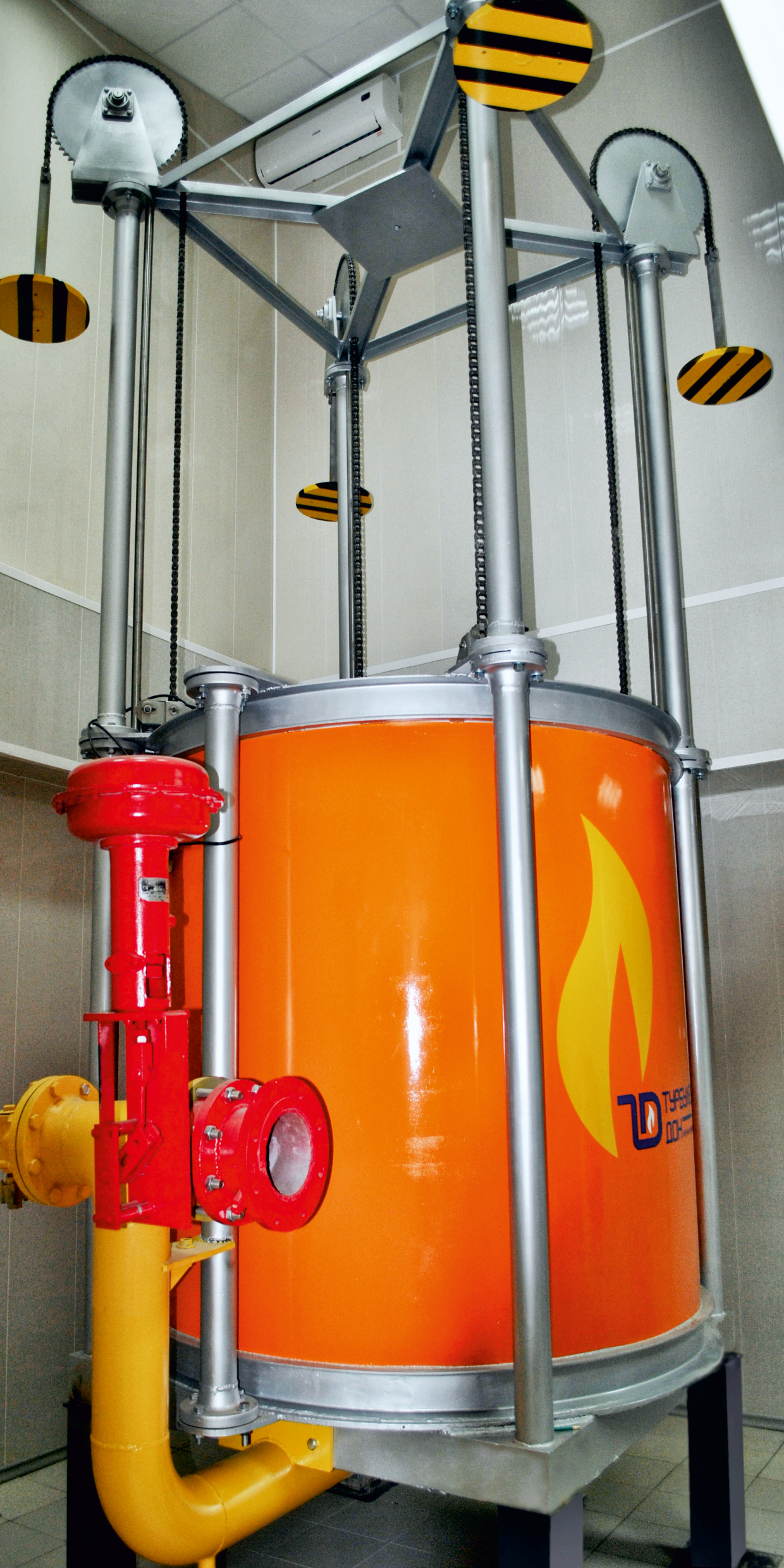 Measurement Rig Department of check of industrial measuring instruments